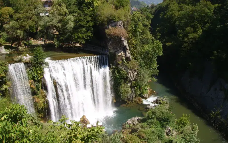Jajce Waterfall