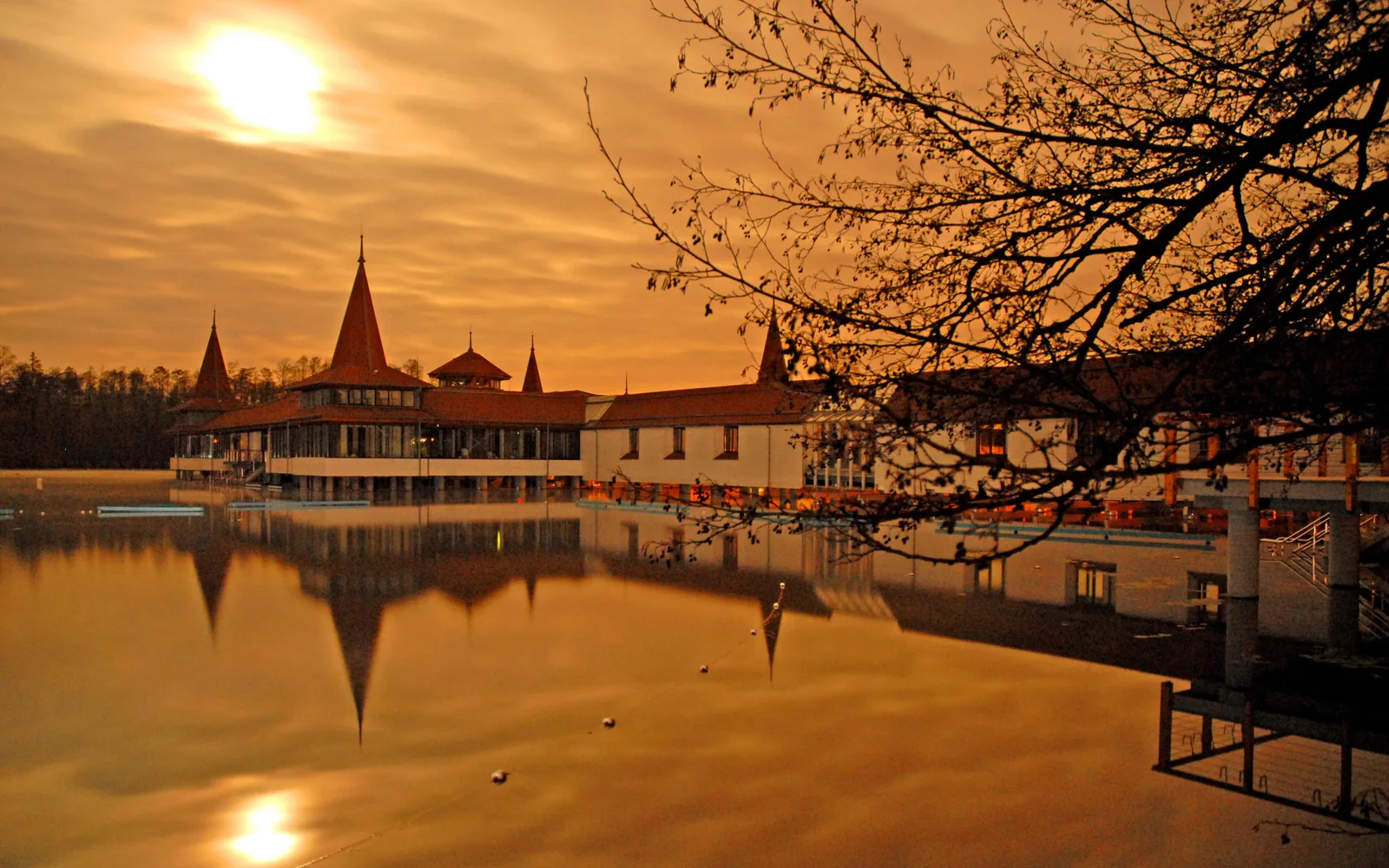 Hévíz Thermal Lake