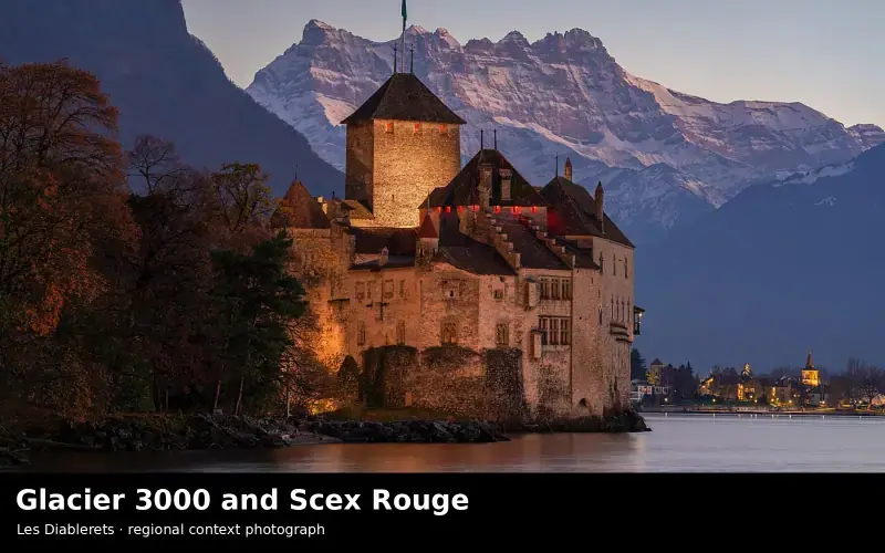 Glacier 3000 and Scex Rouge